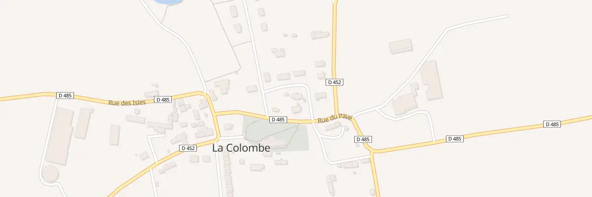 Plan du 125 Rue du Pavé à La Colombe