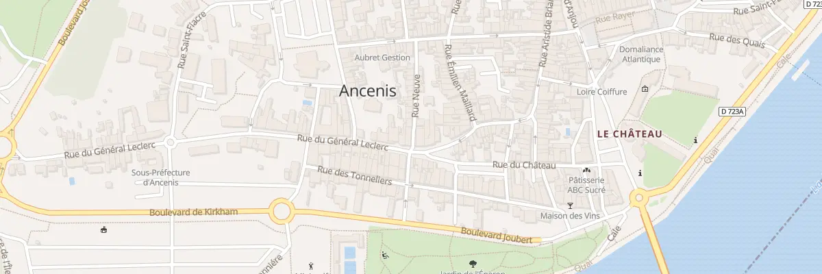 Plan du 22 Rue du Général Leclerc à Ancenis-Saint-Géréon