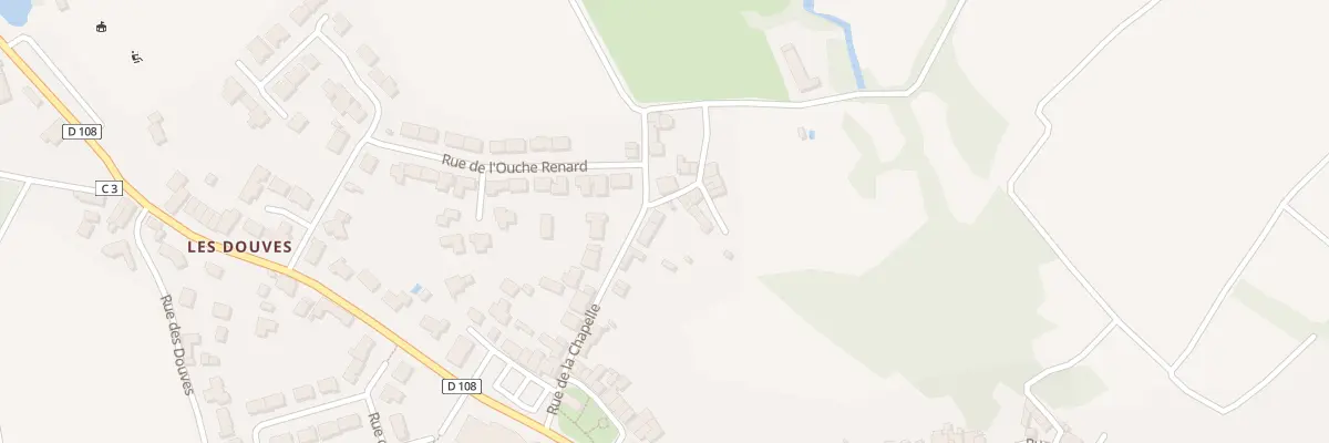 Plan du 10 Rue de la chapelle à La Regrippière