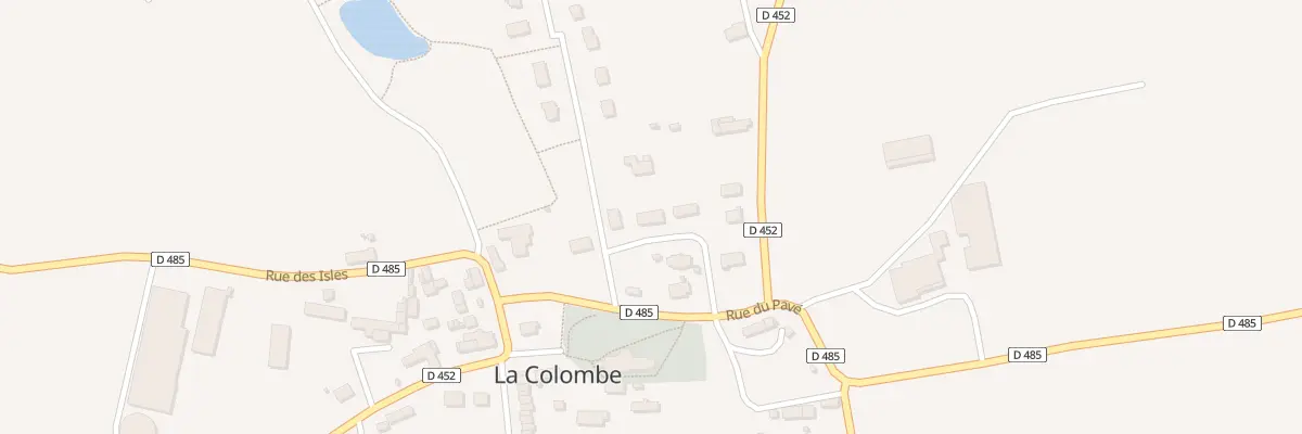 Plan du 130 Rue du Pavé à La Colombe