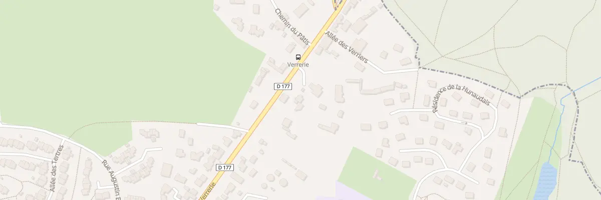 Plan du 126 Av de la Verrerie à Fougères