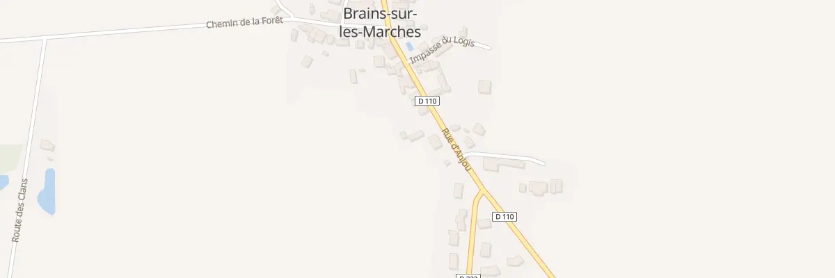 Plan du 11 Rue d’Anjou à Brains-sur-les-Marches
