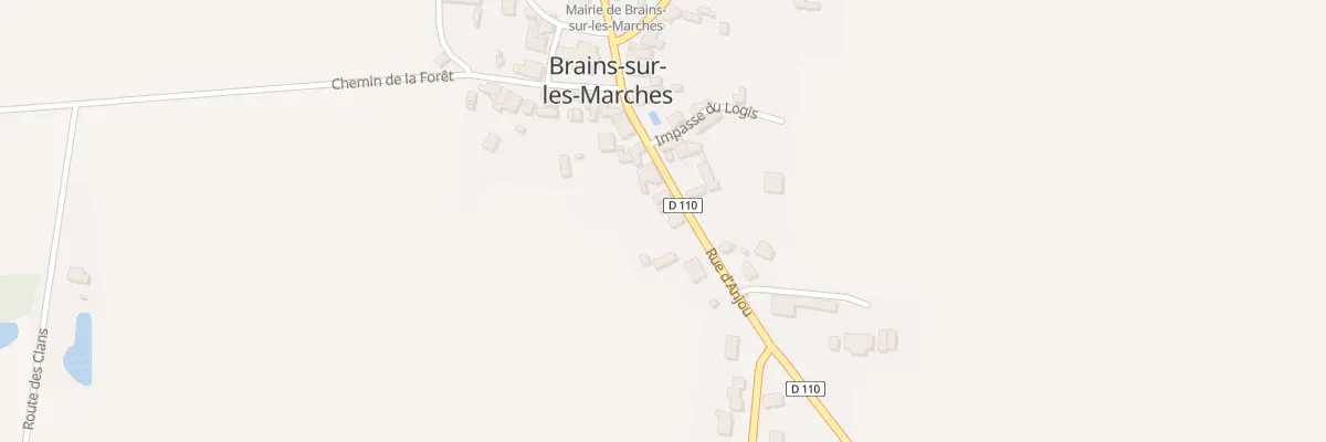 Plan du 9 Rue d’Anjou à Brains-sur-les-Marches