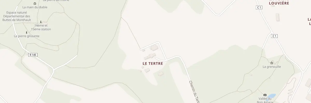 Plan du 11 Le Tertre à Monthault