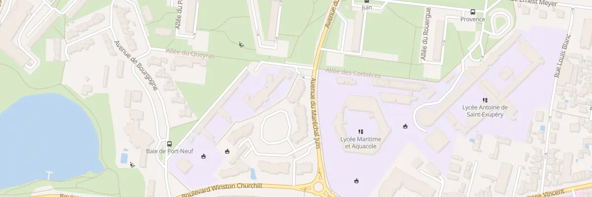 Plan du 64 Av Marechal Juin à La Rochelle