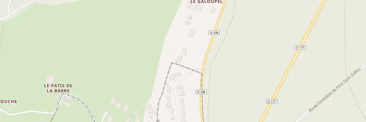 Plan du 61 Le Cottage à Laignelet