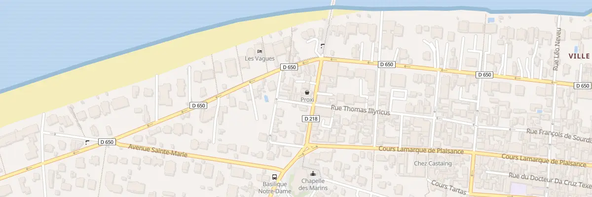 Plan du 37 Rue Thomas Illyricus à Arcachon