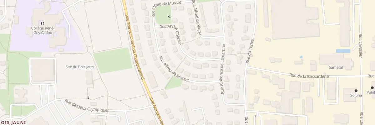 Plan du 81 Rue Andre Chenier à Ancenis-Saint-Géréon