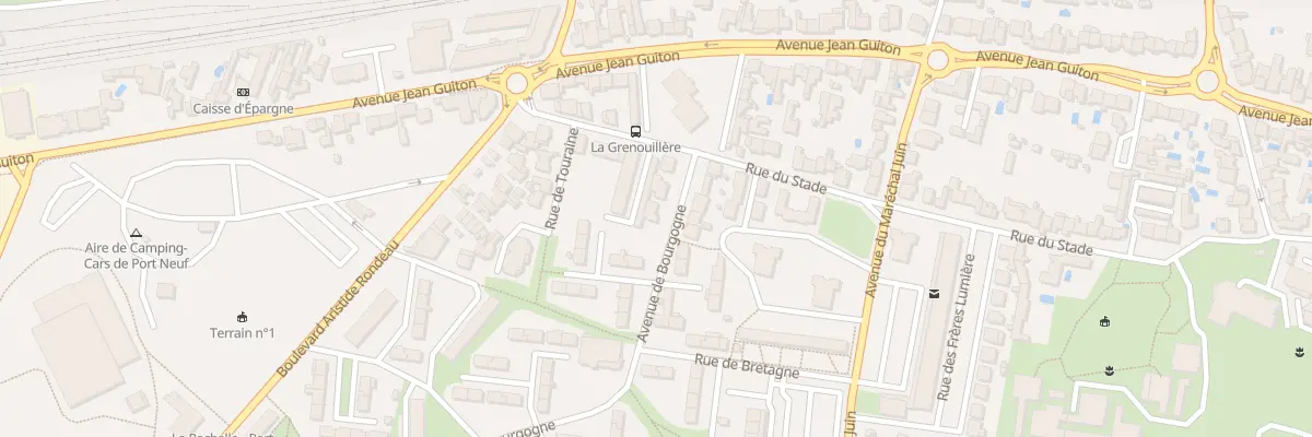 Plan du 6 Av de Bourgogne à La Rochelle