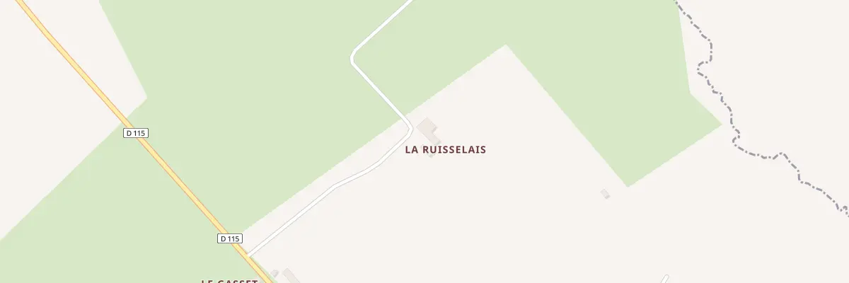 Plan du 5156 Le Ruisselet à Parigné