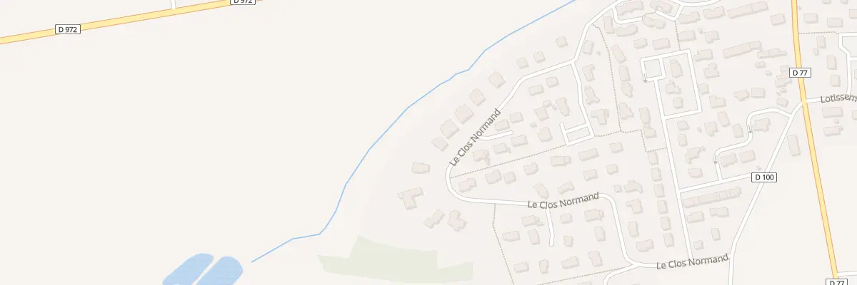 Plan du 24 Le Clos Normand à Saint-Gilles