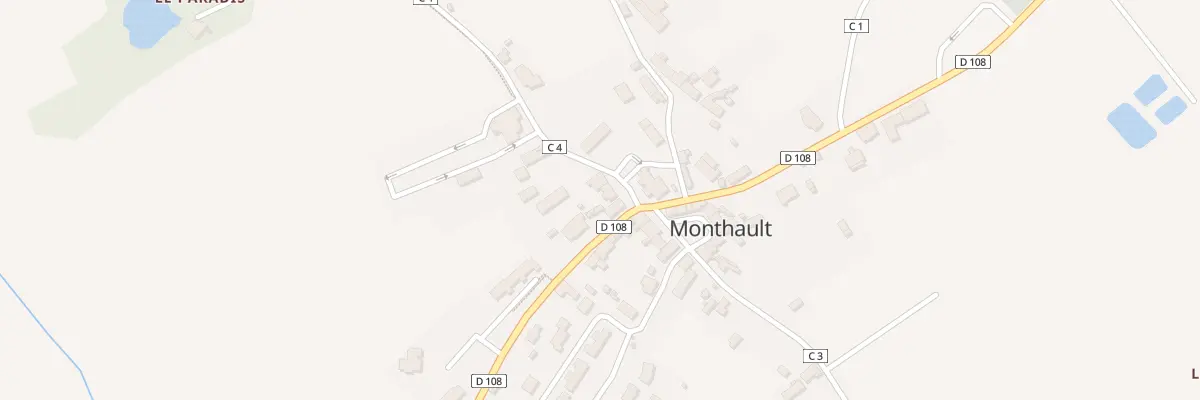 Plan du 5 Rue des Ecoles à Monthault