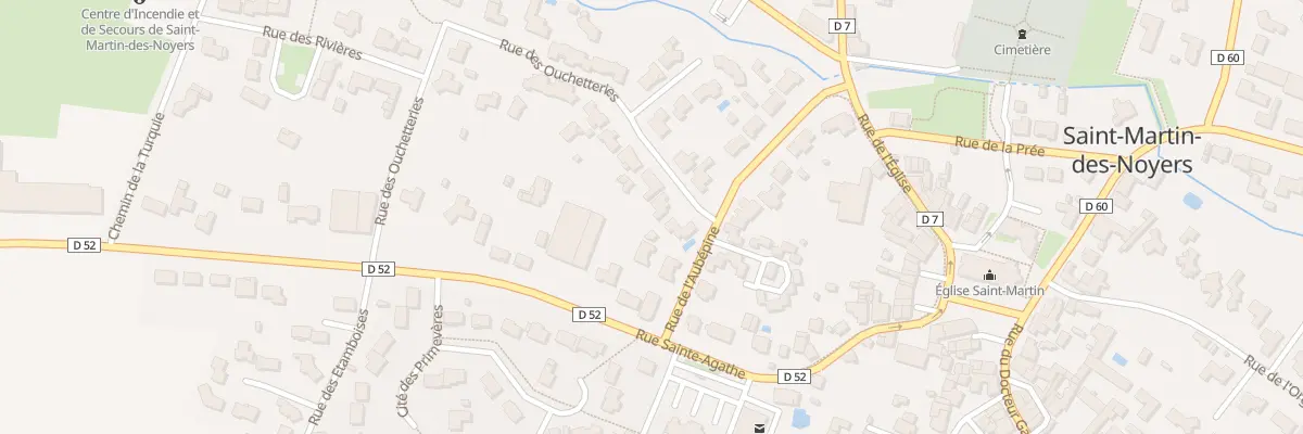 Plan du 3 Rue des ouchetteries à Saint-Martin-des-Noyers