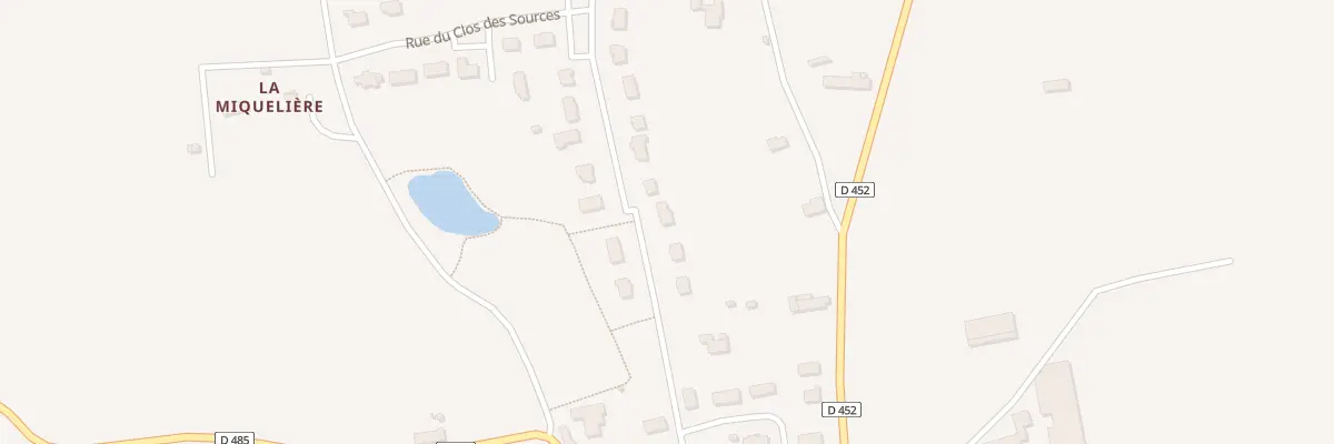 Plan du 8 Rue du Clos des Sources à La Colombe