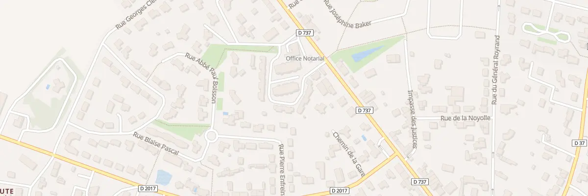 Plan du 10 Av de Bretagne à Saint-Fulgent
