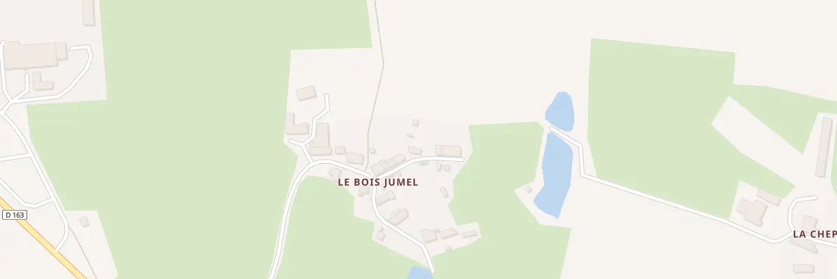 Plan du 5249 Le Bois Jumel à La Chapelle-Glain