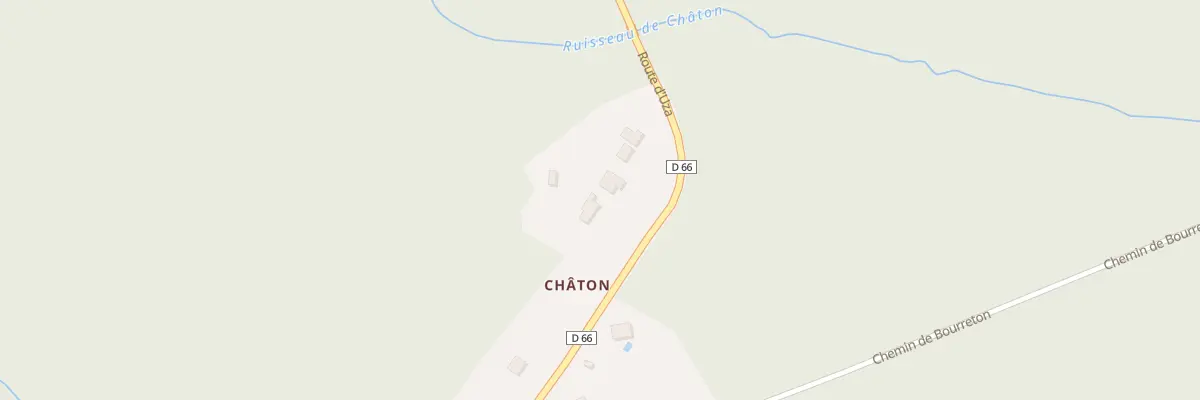 Plan du 128 Chaton à Mézos