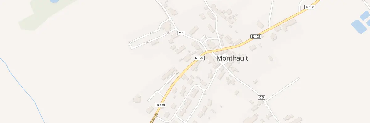Plan du 4 Rue de l’Auberge à Monthault