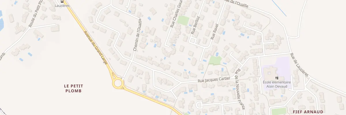Plan du 17 Rue Charles Gounod à Nieul-sur-Mer