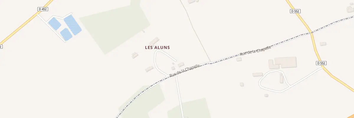 Plan du 184 Rue de la Chapelle à La Colombe