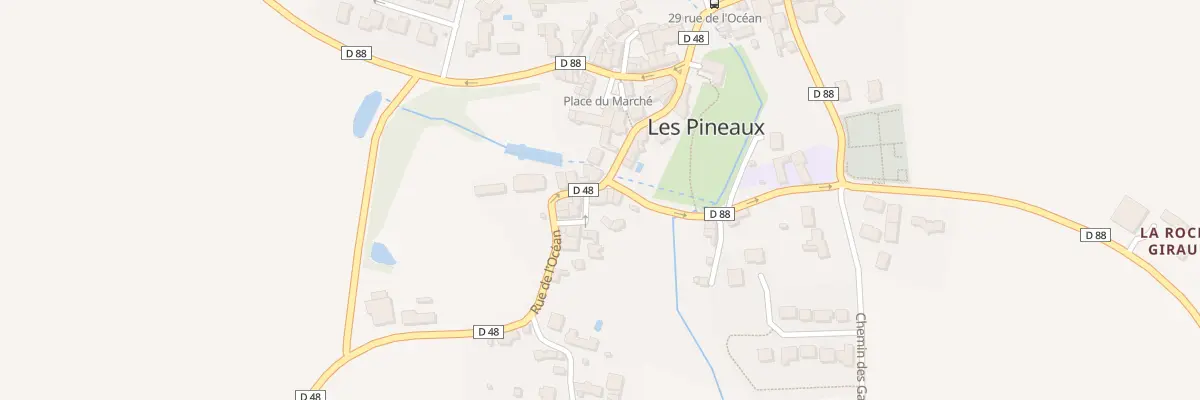 Plan du 39 Rue de l’océan aux Pineaux