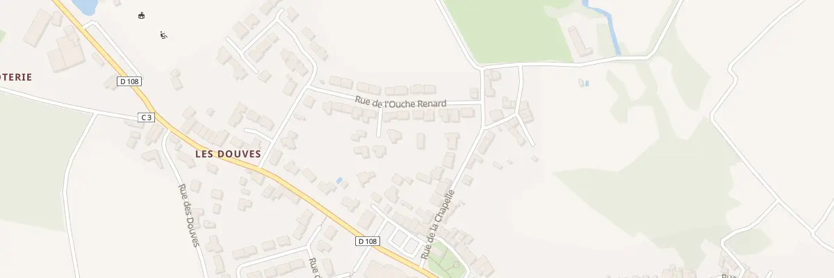 Plan du 9B Rue de la chapelle à La Regrippière
