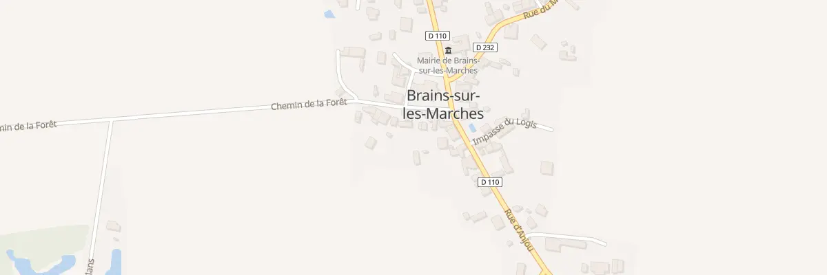 Plan du 5 Pl du Cardinal Suhard à Brains-sur-les-Marches