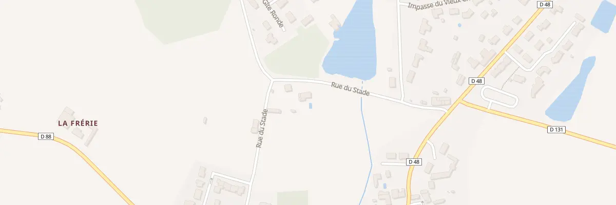 Plan du 7 Rue du stade aux Pineaux