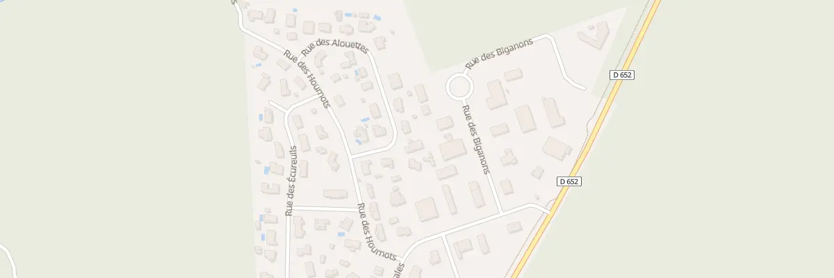 Plan du 80 Rue des Alouettes à Sainte-Eulalie-en-Born