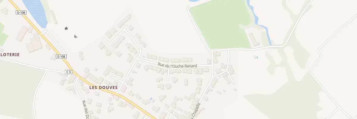 Plan du 3 Rue de l’Ouche Renard à La Regrippière