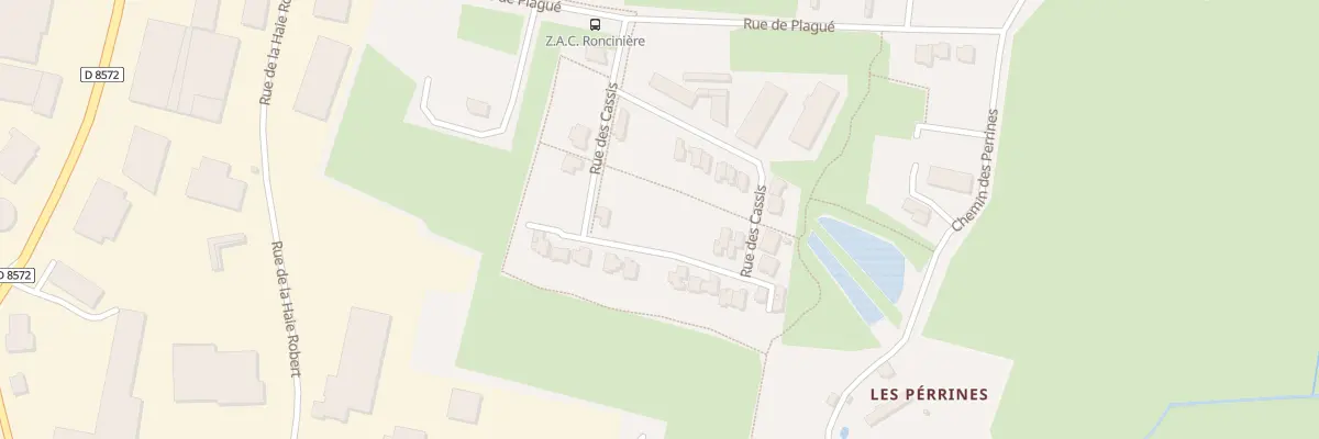 Plan du 9 Rue des Cassis à Vitré