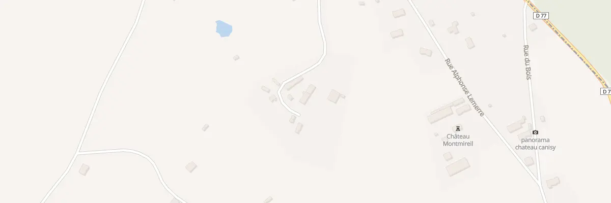 Plan du 5199A Le Bosq à Canisy