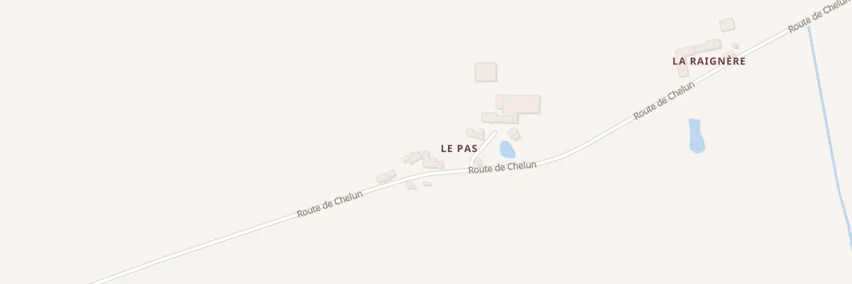 Plan du 2220 Rte de Chelun à Saint-Aignan-sur-Roë