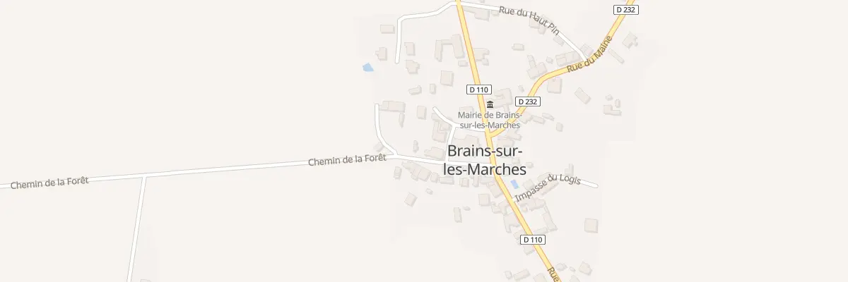 Plan du 6 Pl du Cardinal Suhard à Brains-sur-les-Marches