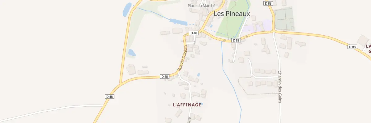 Plan du 45 Rue de l’océan aux Pineaux