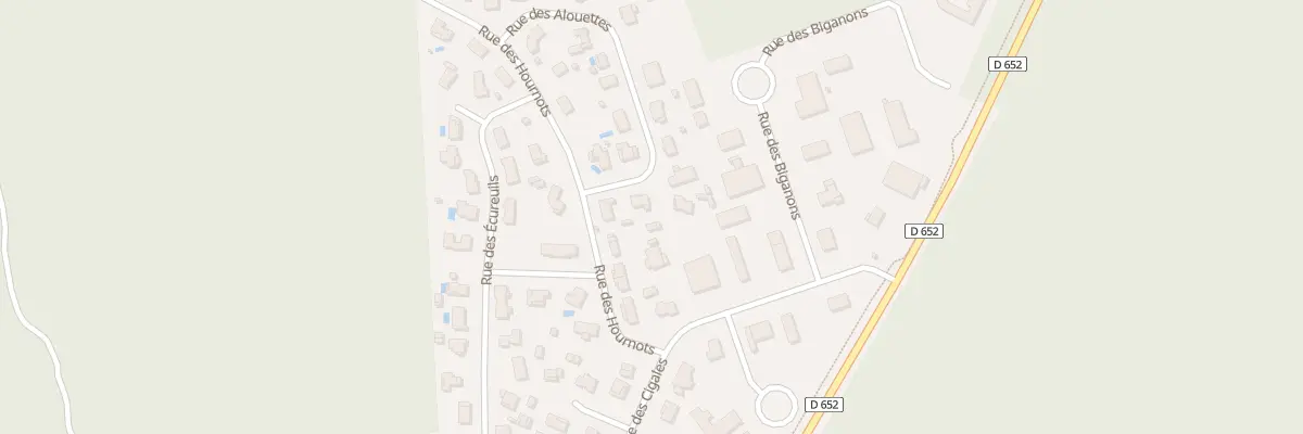 Plan du 44 Rue des Alouettes à Sainte-Eulalie-en-Born