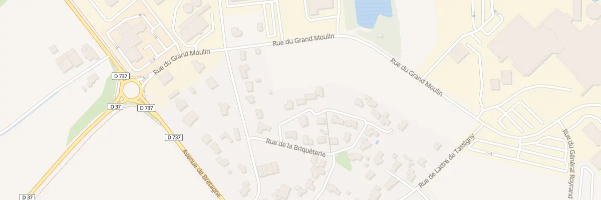 Plan du 28 Rue de la briqueterie à Saint-Fulgent