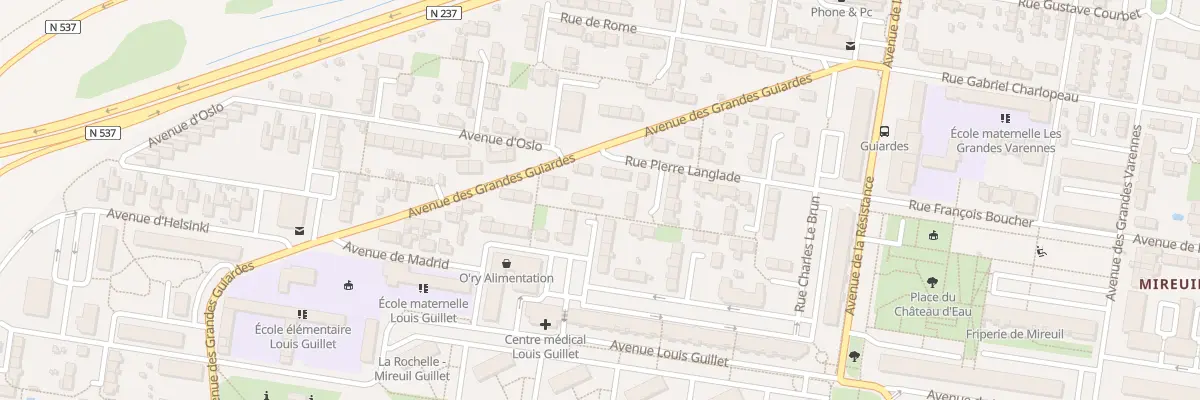 Plan du 10 Rue André Derain à La Rochelle