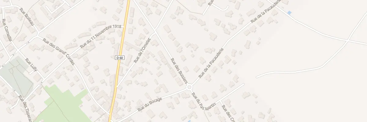 Plan du 12B Rue des Boisiers à Boussay