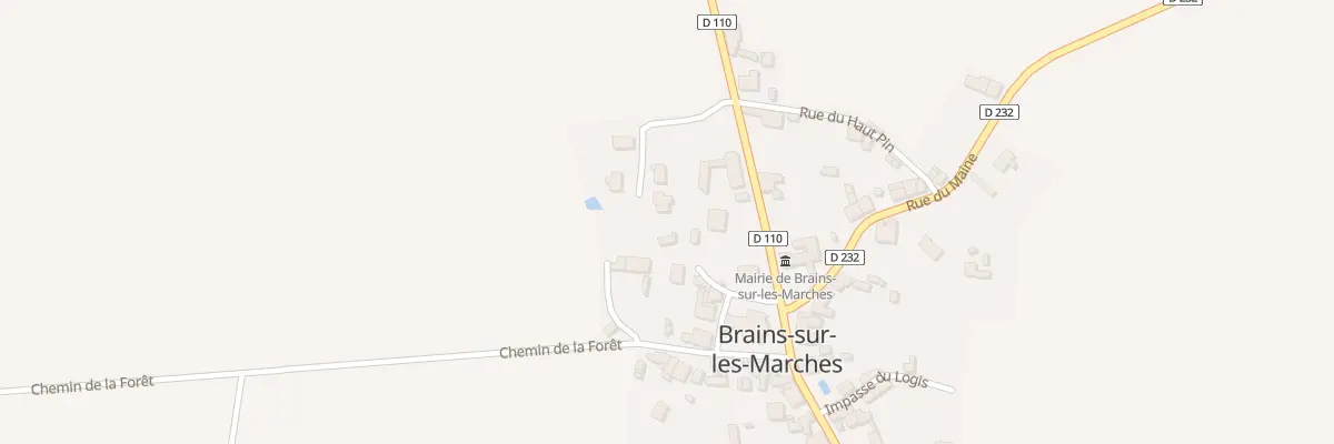 Plan du 4 Lot Miravel à Brains-sur-les-Marches