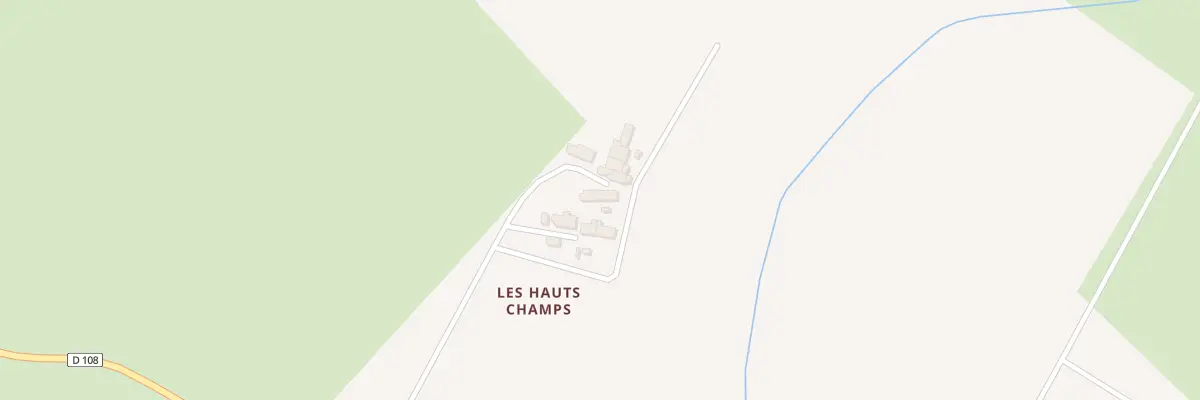Plan du 5337 Les Hauts Champs à Mellé
