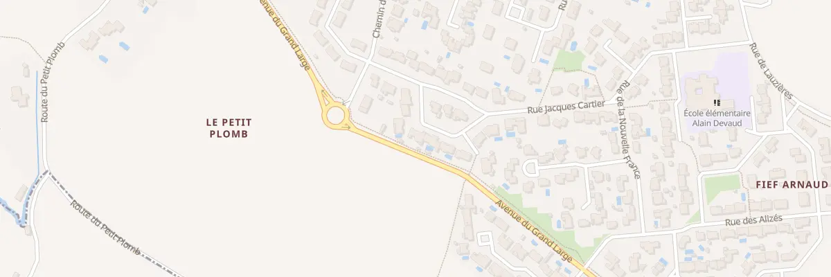 Plan du 13 Rue Croix du Sud à Nieul-sur-Mer