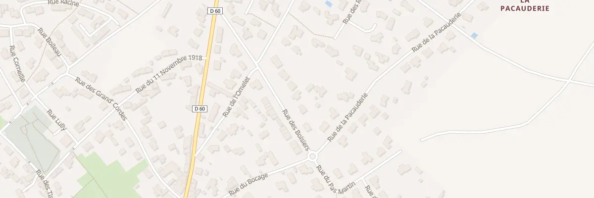 Plan du 10B Rue des Boisiers à Boussay
