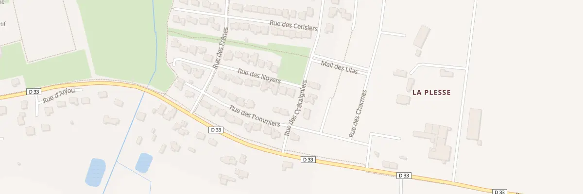 Plan du 18 Rue des Noyers à Étrelles