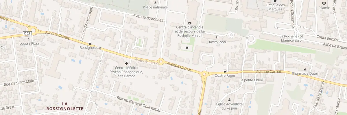 Plan du 226 Av Carnot à La Rochelle