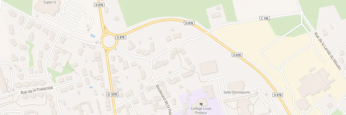 Plan du 1 Rue des Mésanges à Vallons-de-l’Erdre