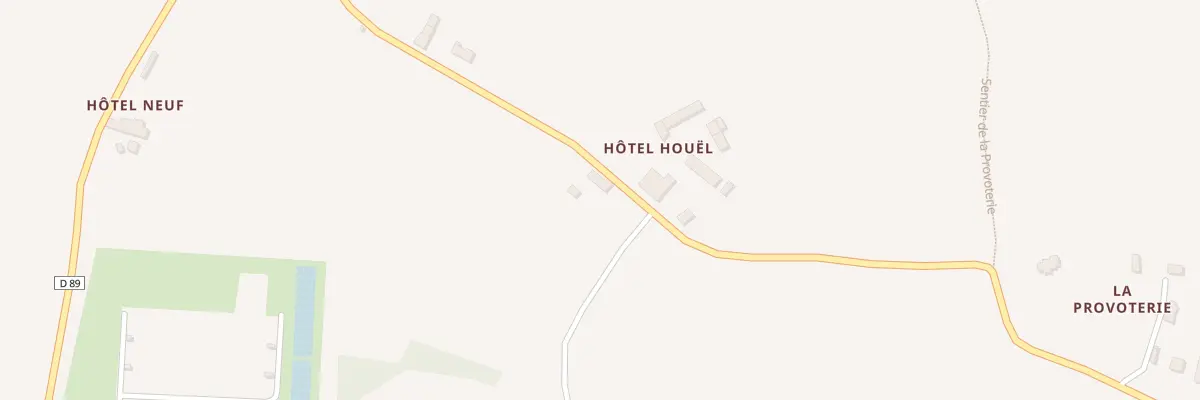 Plan du 82 L’Hotel Houel à Amigny