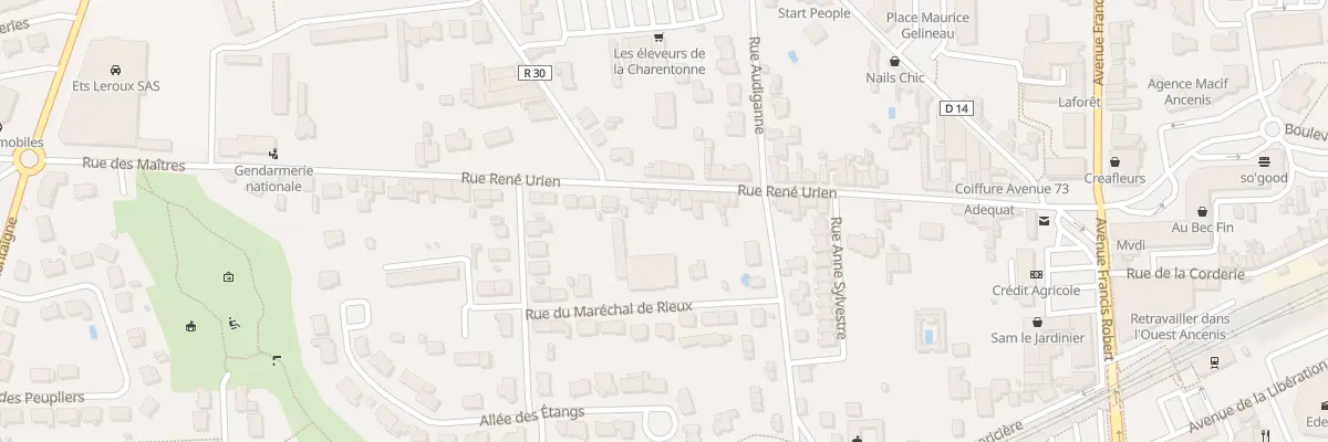 Plan du 275 Rue René Urien à Ancenis-Saint-Géréon