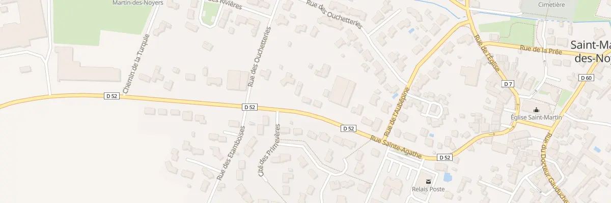 Plan du 388 Rue sainte-agathe à Saint-Martin-des-Noyers
