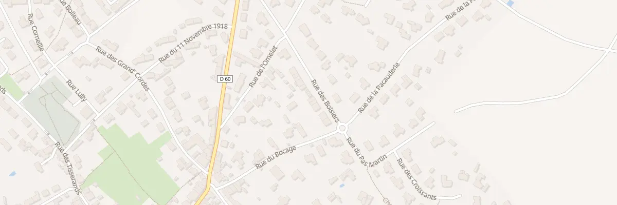 Plan du 17 Rue des Boisiers à Boussay